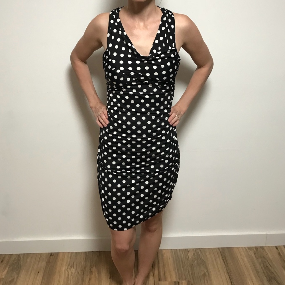 NWOT Guess polka dot dress - Picture 3 of 4